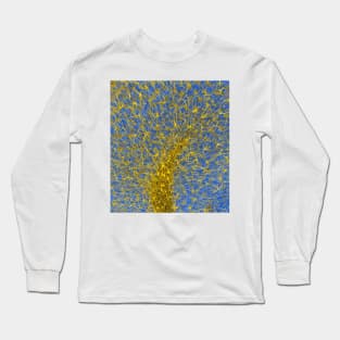 Glial cells, confocal light micrograph (C003/2266) Long Sleeve T-Shirt